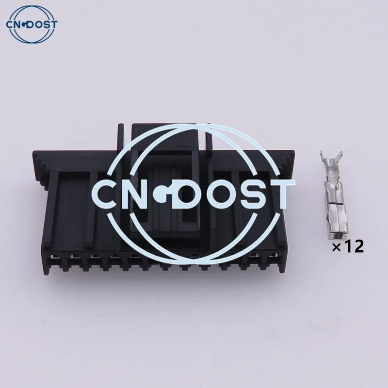 

1 Set 12 Pin 211PC122S0017 AC Assembly FCI Wiring Harness Socket Plastic Housing Connector With Pins