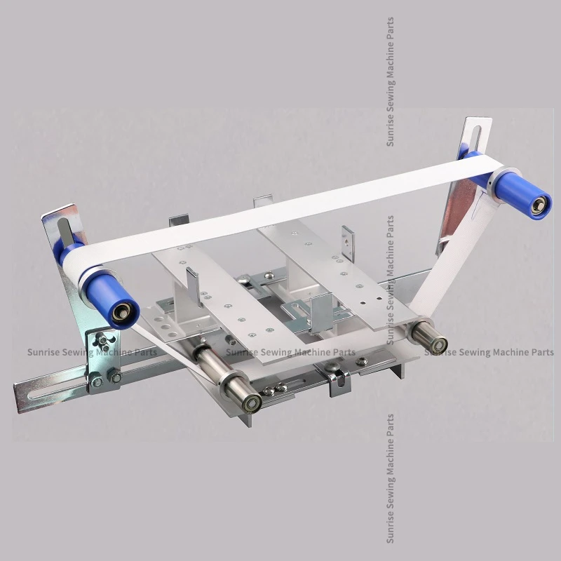 Flanging Machine Lift Frame Overlock Sewing Machine Elastic Frame Stainless Steel Nylon Roller Waistband Frame Pneumatic Frame