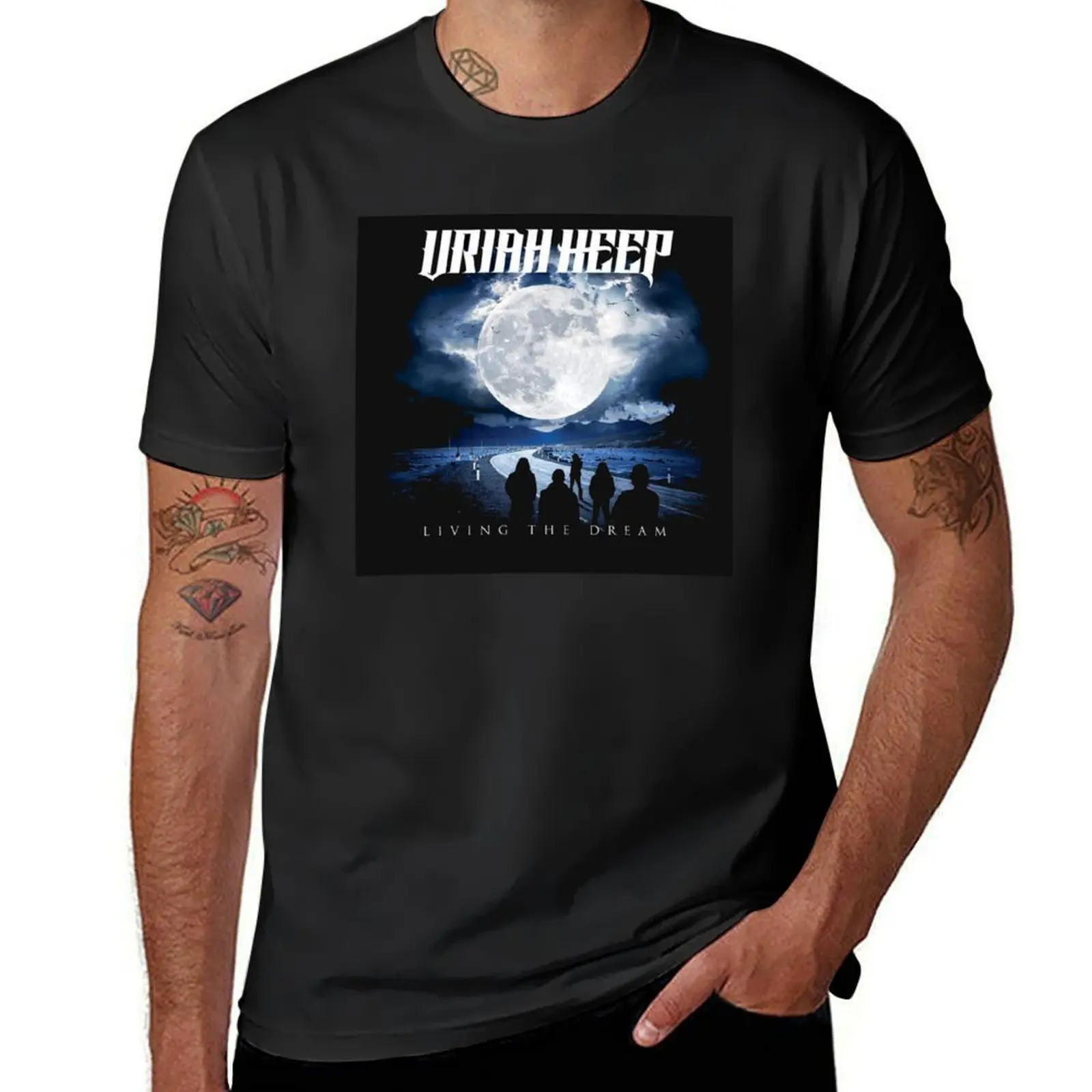 

best new uriah heep T-Shirt Short sleeve tee customizeds sublime clothes for men