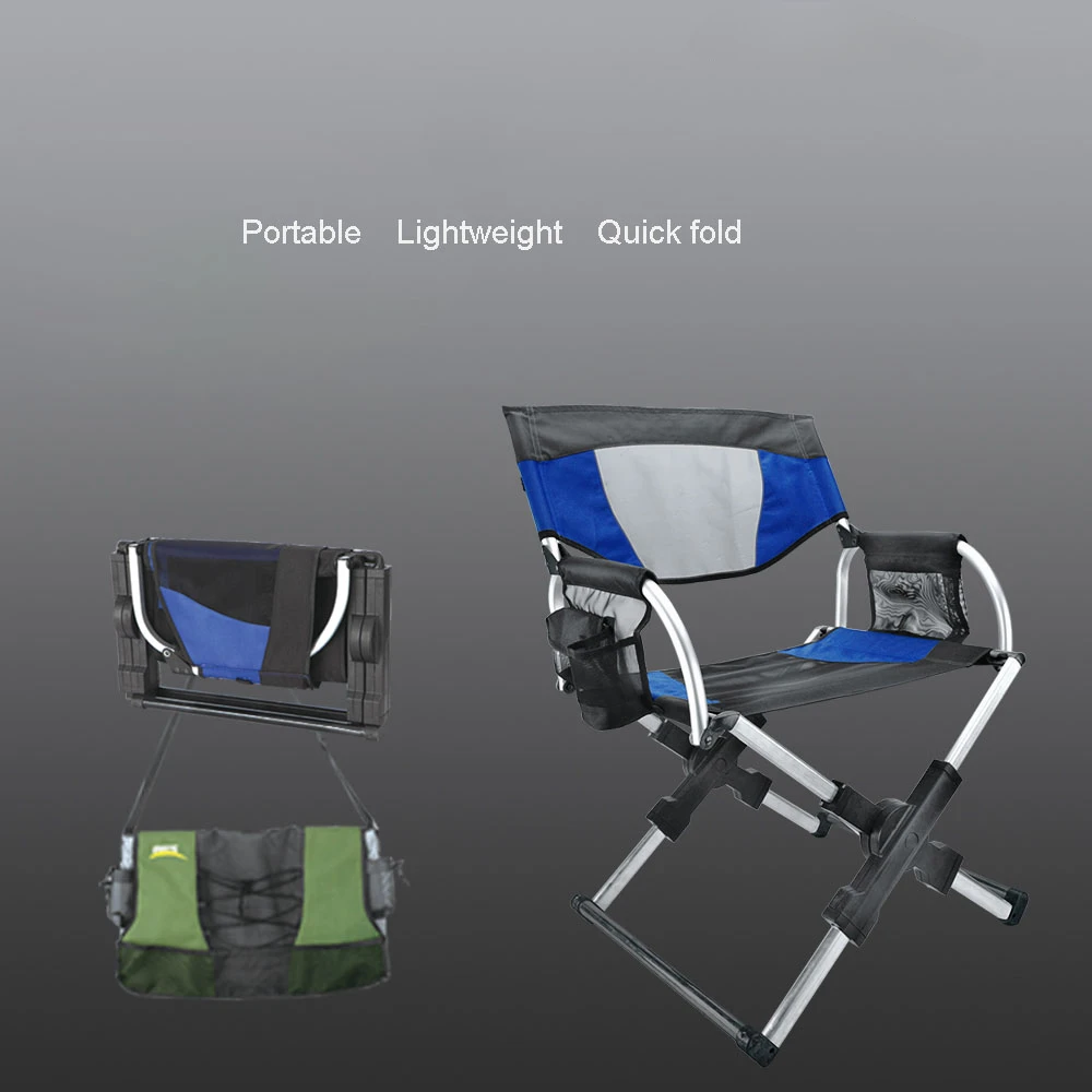 Folding Camping Chair Oxford Cloth Outdoor Portable Fishing Beach Travel  Leisure Armchair High Quality