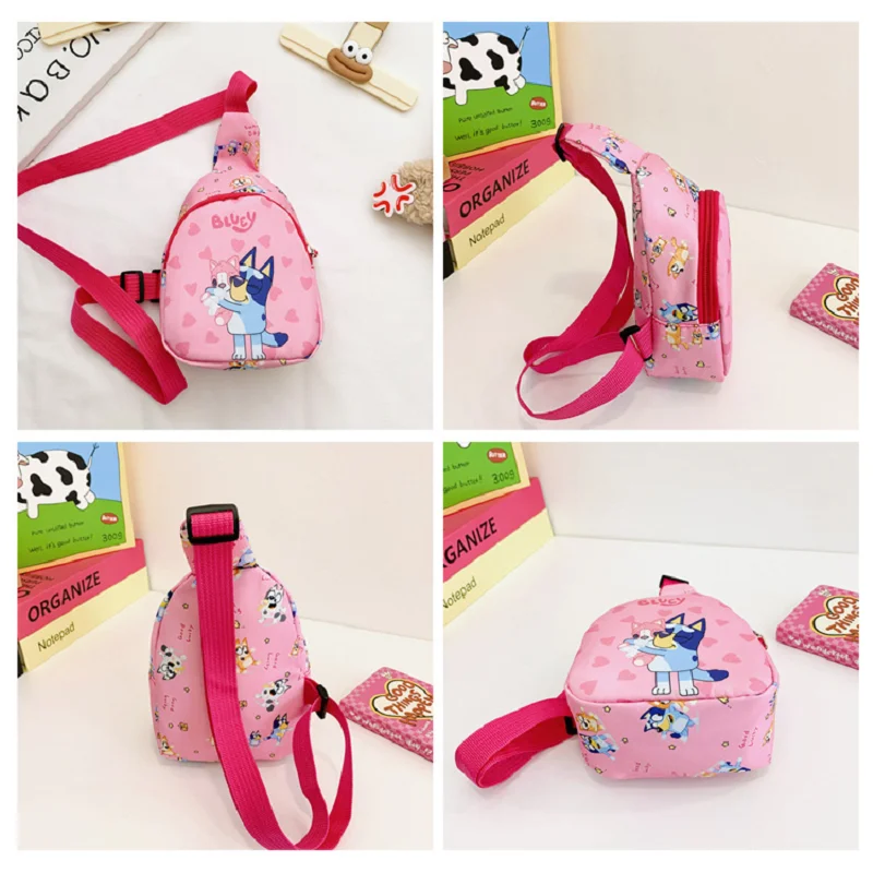 

Синий и Бинго персонажи аниме милый синий семейный нагрудная сумка для монет мультфильм рюкзак на одно плечо сумка через плечо подарок на день рождения