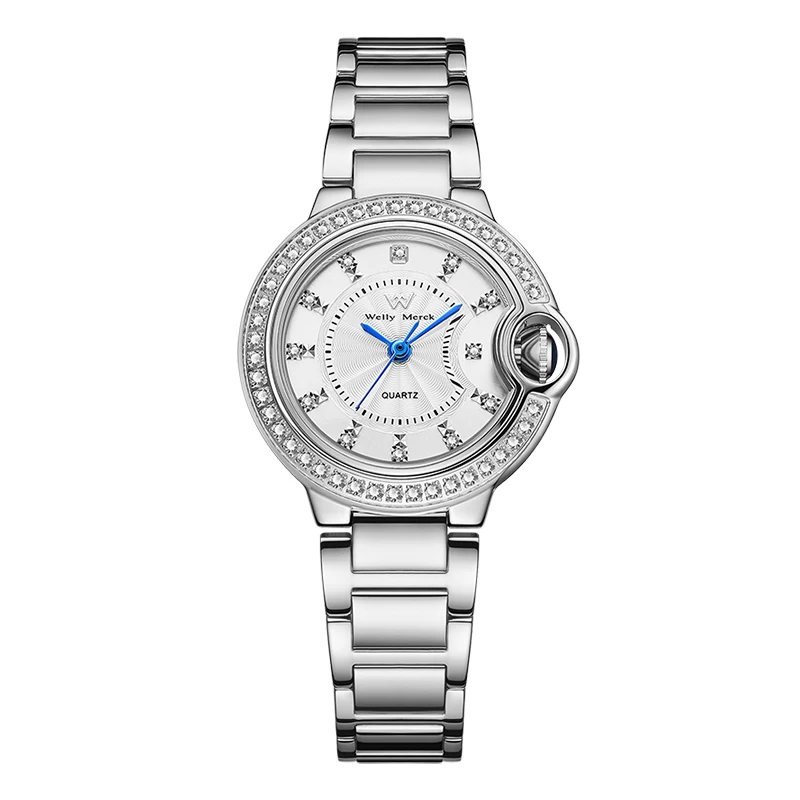 WM Watch Woman Quartz Watch Waterproof Classic Casual Business Woman's Watch Welly Merck Watch WM077L