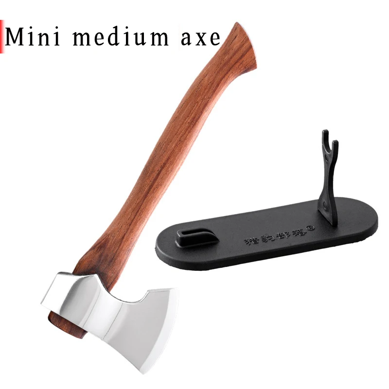 Multifunctional axe dismantling express tool sharp axe field mountaineering axe mini small axe play collection gift axe