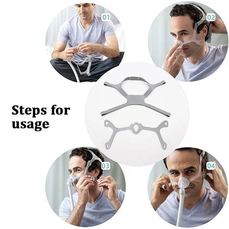 Ventilator Accessories Universal Hose Anti-snoring Wisp Frame Nose Mask Straps Have a Better Sleep