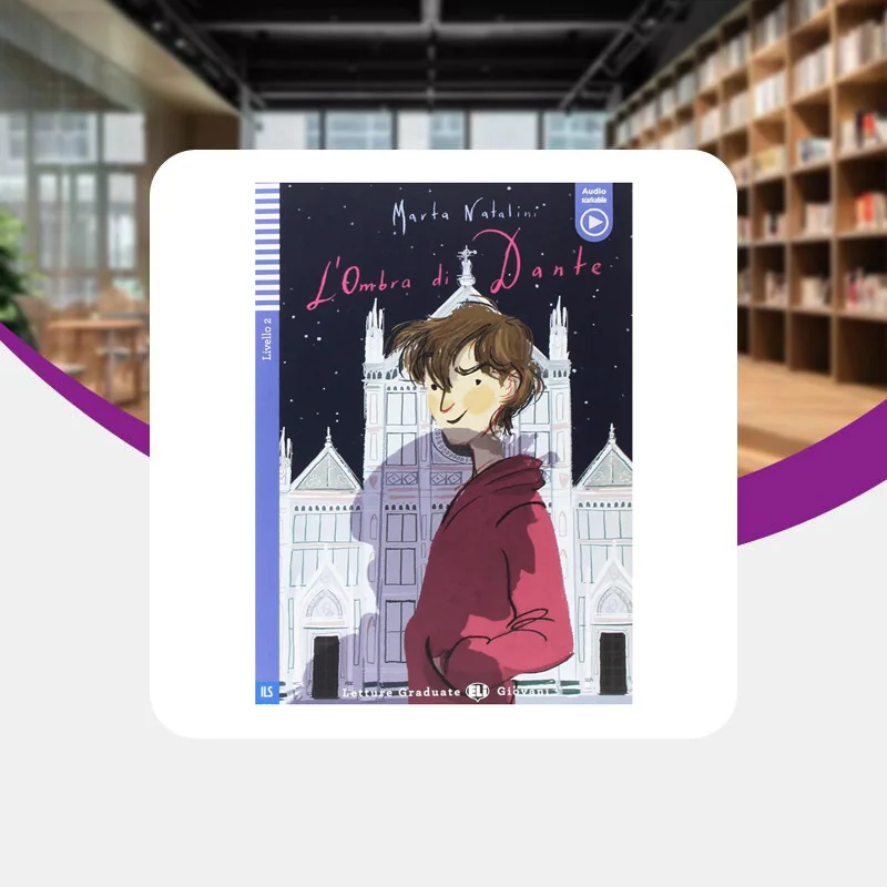 ELI Teen Readers Italian A2 Lombra Di Dante ELI Publishing Group ELI Publishing Group 9788853623126 Book