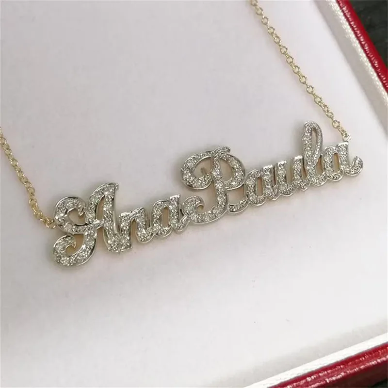 Custom Made Golden Sister Raper Street Oldschool Necklaces Nurse Cute Female Chain Women Simple Photo Printing Special Edition