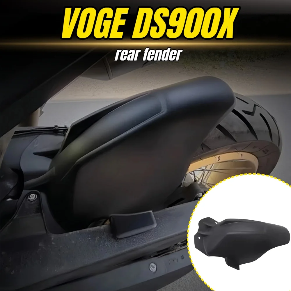 

Suitable for VOGE DS900X retrofit rear mudguard, center-mounted fender, rear wheel well, water deflector accessories.