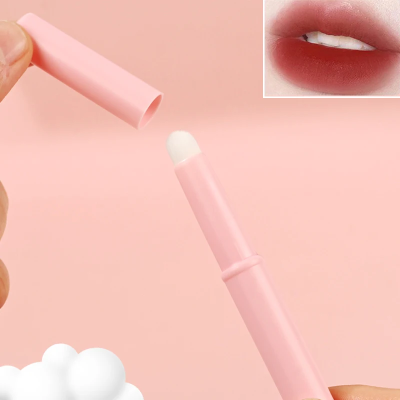 Multifuncti Fingertip Lipstick Makeup Brushes Precision Concealer Makeup Brush Domed Portable Lip Brush