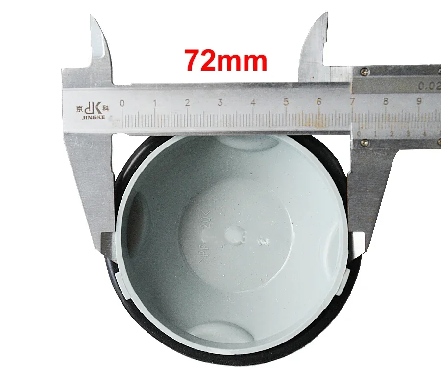 For Nissan X-Trail Loulan Alivio Headlamp Dust Cover Low High Beam Headlight Lengthened Seal Cap  External 72mm