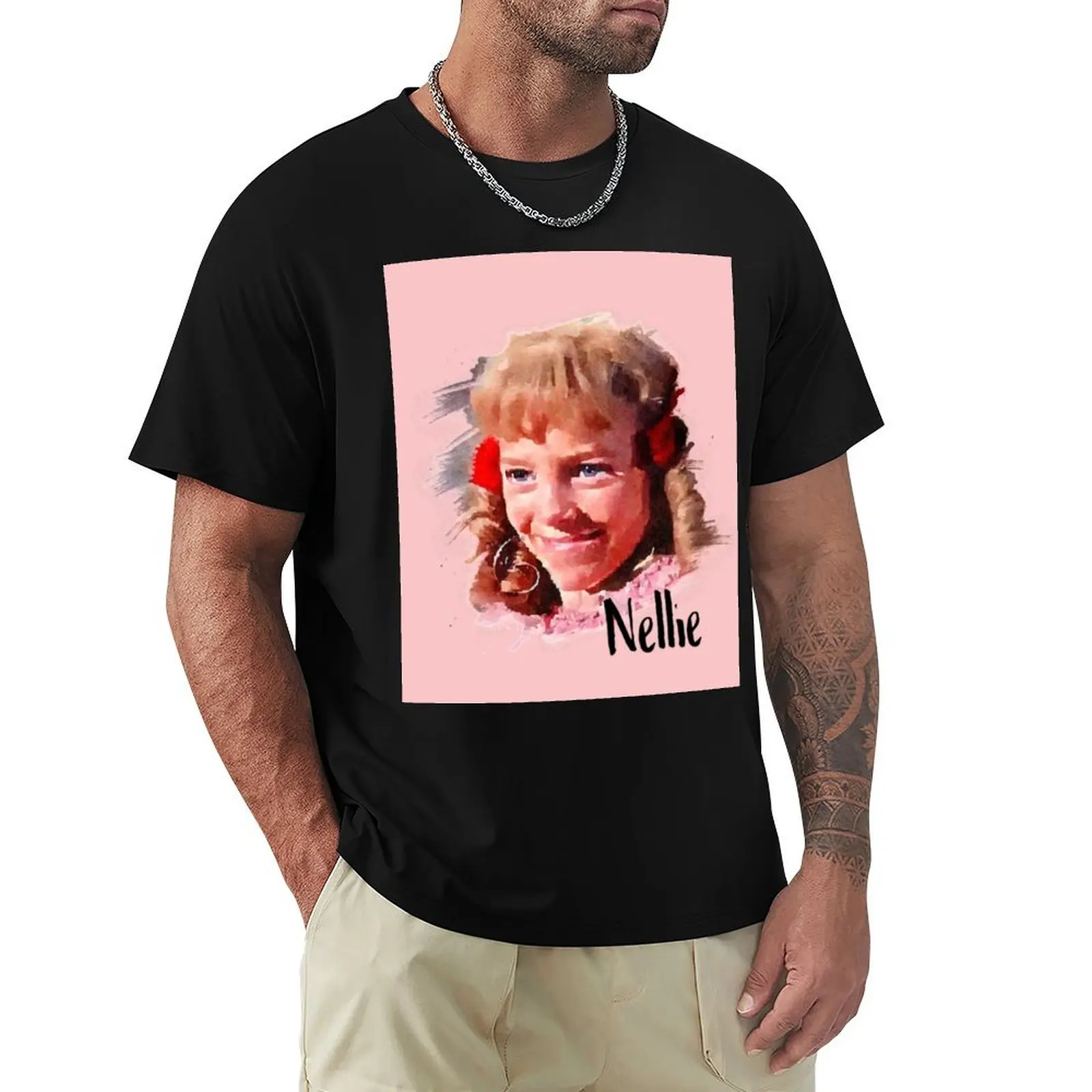 

Nellie Oleson Little House on the Prairie T-Shirt Stretch Fabric Comfort T-Shirt