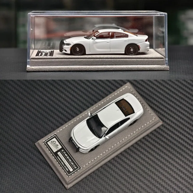 

Diecast Elite Collectibles 1:64 Scale Dodge Warhorse Police Interceptor Alloy Car Model