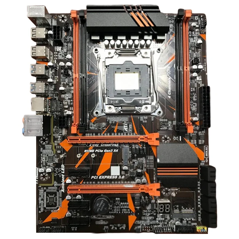 

X99 LGA2011-V3 Professional 4 Channel DDR4 Desktop Computer Motherboard X 99 LGA2011-3 E5 2678 V3