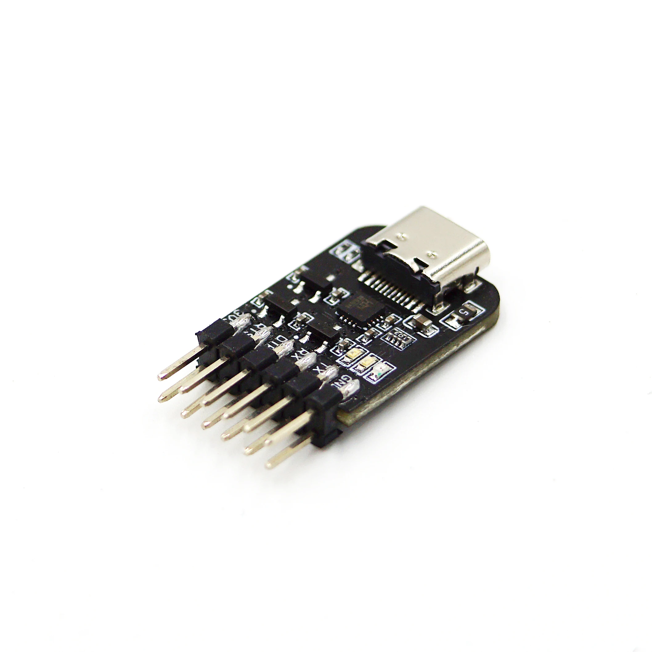 UART Serial Port Tool USB to TTL Module Adjustable IO Level Hardware Flow Control TYPE-C Interface 5V/3.3V/2.5V/1.8V/VREF inpu