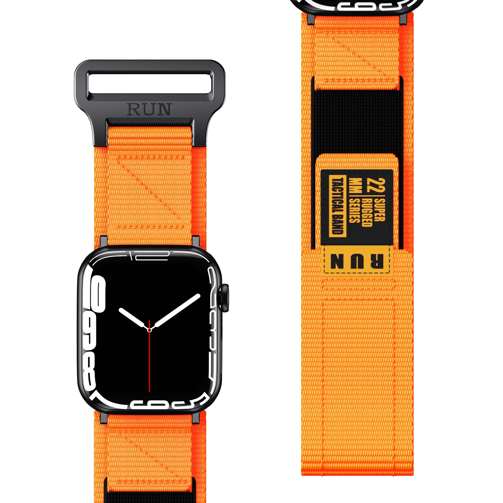 Nylonband für Apple Watch Ultra 3 2 1 49 mm 46 mm 42 mm 45 mm 44 mm 41 mm 40 mm Schlaufenarmband Iwatch Serie 11 10 9 8 7 6 SE 5 4 Armband – Detail 28
