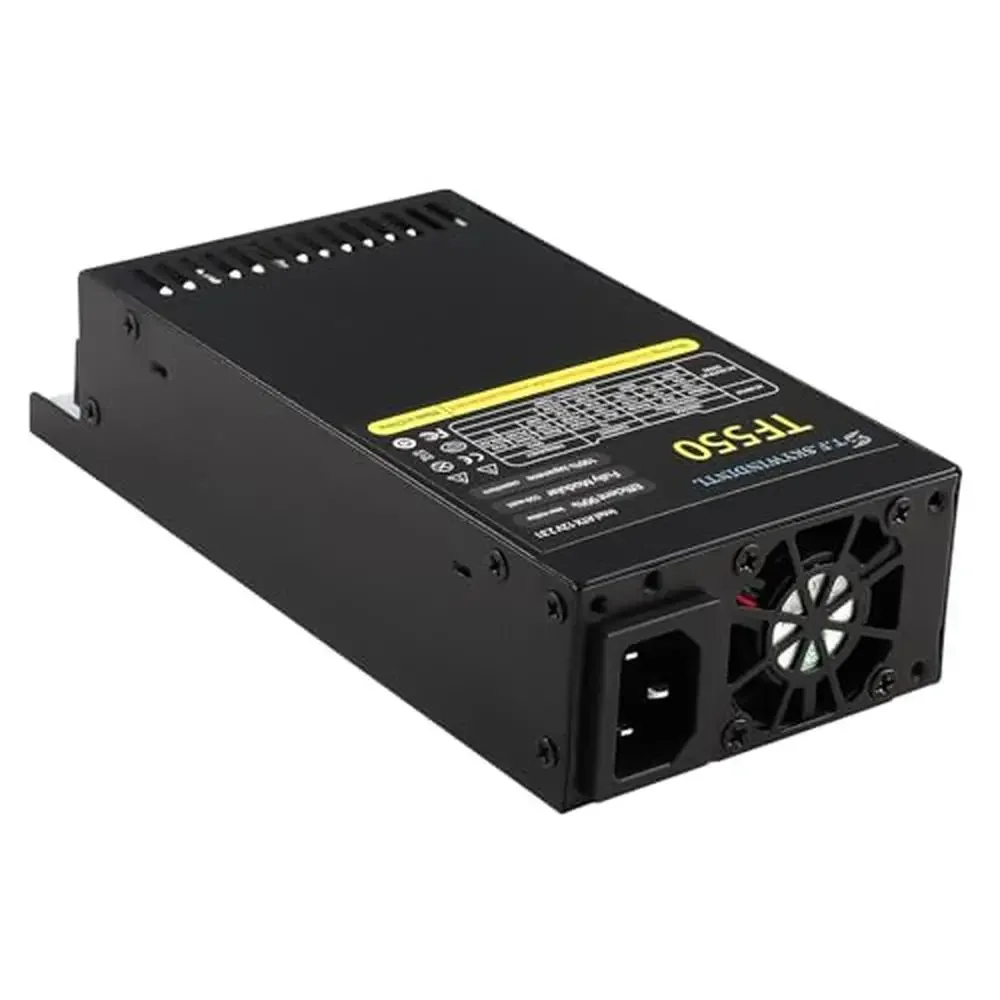 Fonte de Alimentação Flex ATX de Tensão Total Totalmente Modular, 550W, PSU, 110 V, 220V, CA, Saída Estável, Confiável, DC-DC Estrutura, Jogos, POS