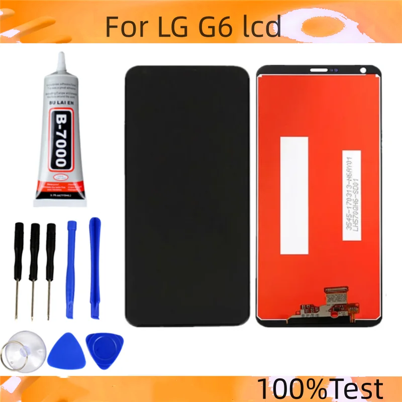 For LG G6 lcd display touch screen Digitizer Assembly screen Replacement for LG H870 H873 VS998 Pantalla with frame Rep