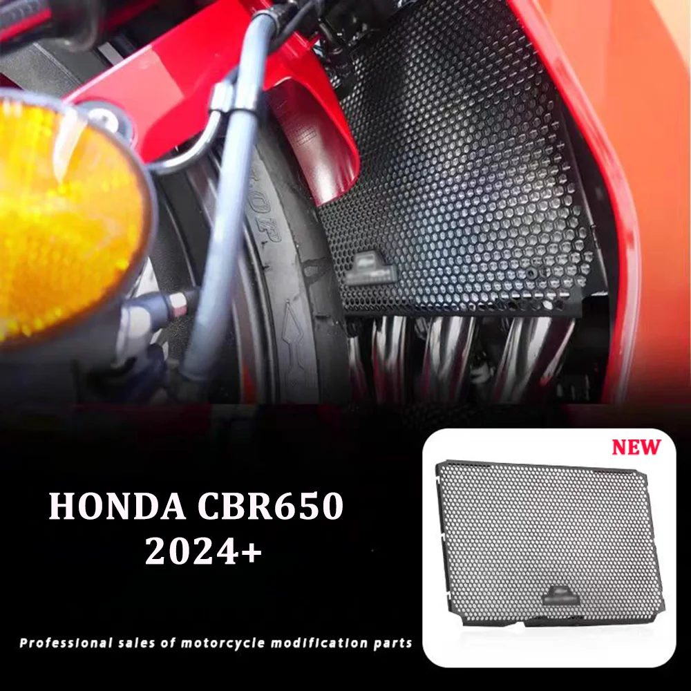 

Motorcycle Radiator Grille Guard Protector Grill Protection Cover For Honda CBR650R 2024