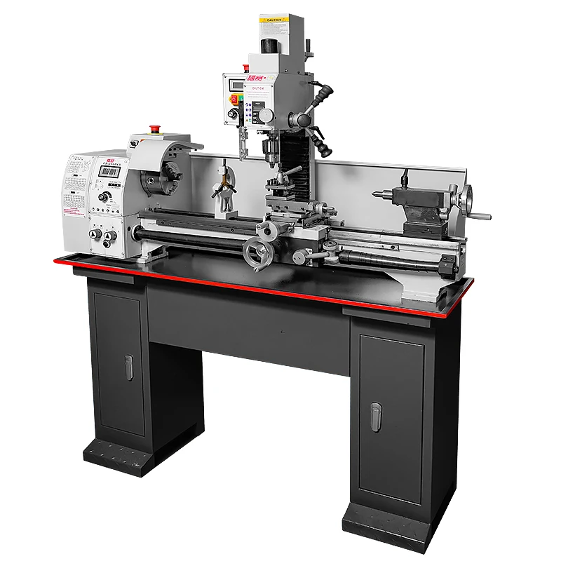 2026-FS-2550VS 1100W Turning Center with Auto Feeding Milling & Drilling CVT System 220V MT4 Spindle 4-Station Tool Post