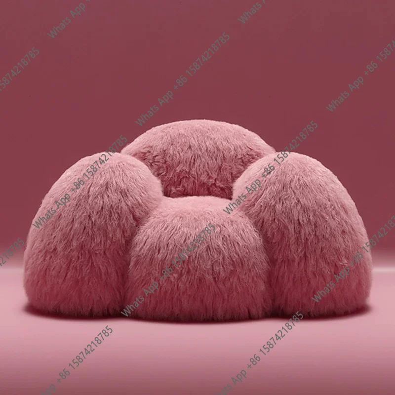 O Relax 3 Seater Sofa Stretch Living Room Unusual Modern Couch Pink Lazy Designer Curved Ergonomic Canape Salon Home Furniture