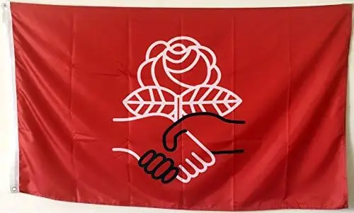2But Democratic Socialists Of America Flag Banner 3X5ft Man Cave (I)