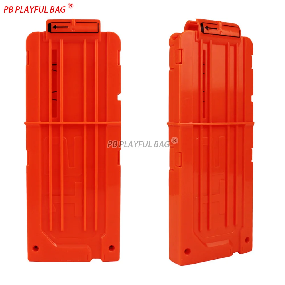 12-Round Plastic Magazine For Nerf ELITE Series Dart Blaster Toy Accessory Soft Darts Clip Multiple Colors Available QJ135