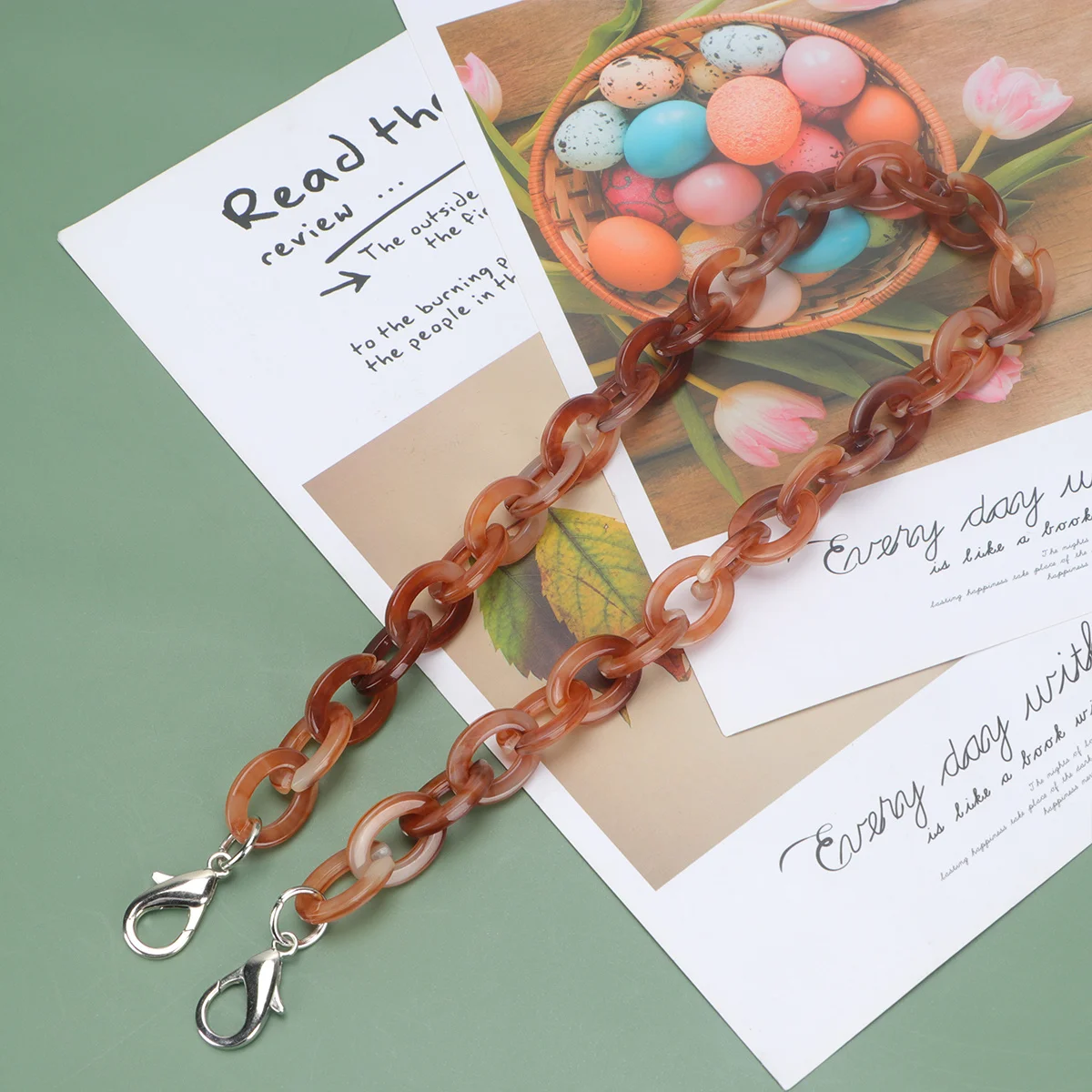 

60Cm Bag Chain Strap For Diy Handbag Replacement Lightweight Aluminum Alloy Buckle Tote Purse Accessories Bag Chains Handbag