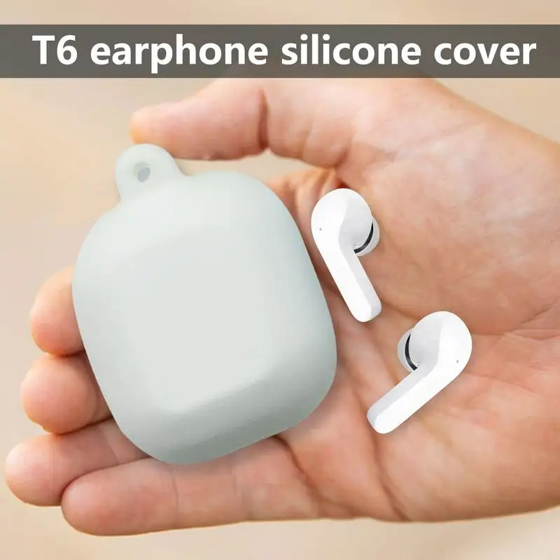 Earbuds Silicon Case Silicone Case with Lanyard for Wireless Earbuds Earbuds Organization Protection Cases for School Travelling