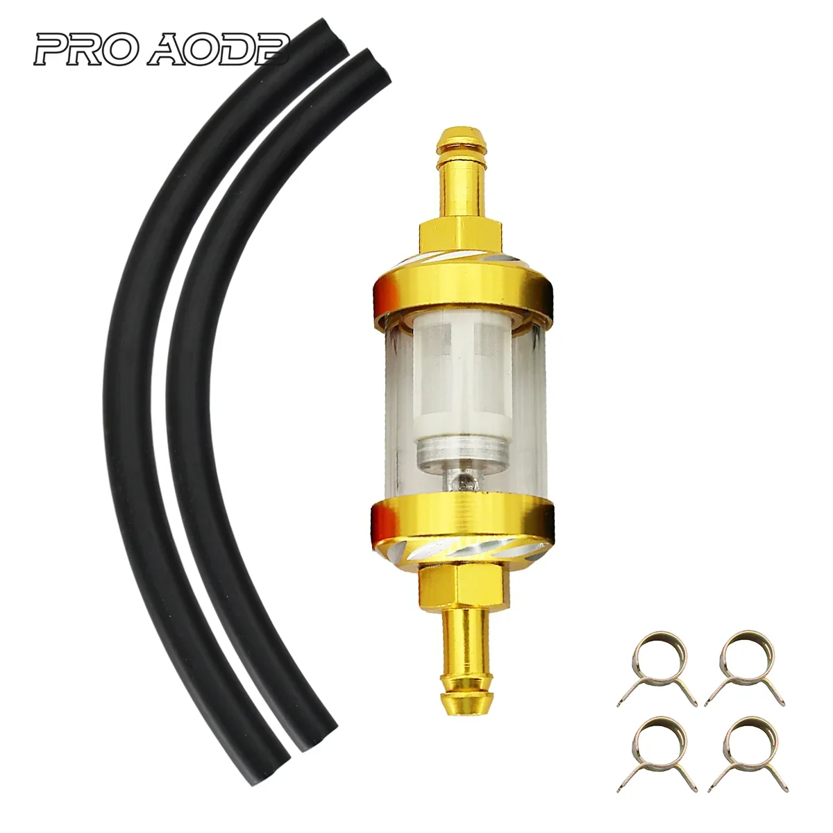 Motorcycle Accessories Fuel Gasoline Oil Filter 8mm CNC For 125 to 160cc Honda CRF 70 90 110 TTR100 Kawasaki KLX65 Dirt Pit Bike