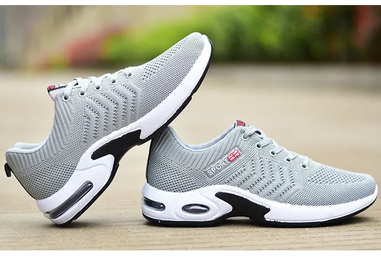 2024 new spring trend sports men\'s shoes Lace-up thick sole casual breathable fashion shoes Large size Wear skid resistance