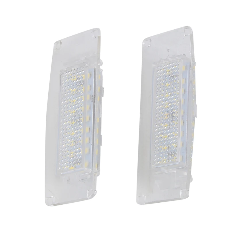 2X LED License Plate Light Tag Lamp For Maserati Ghibli III M157 2014-2020 673001401