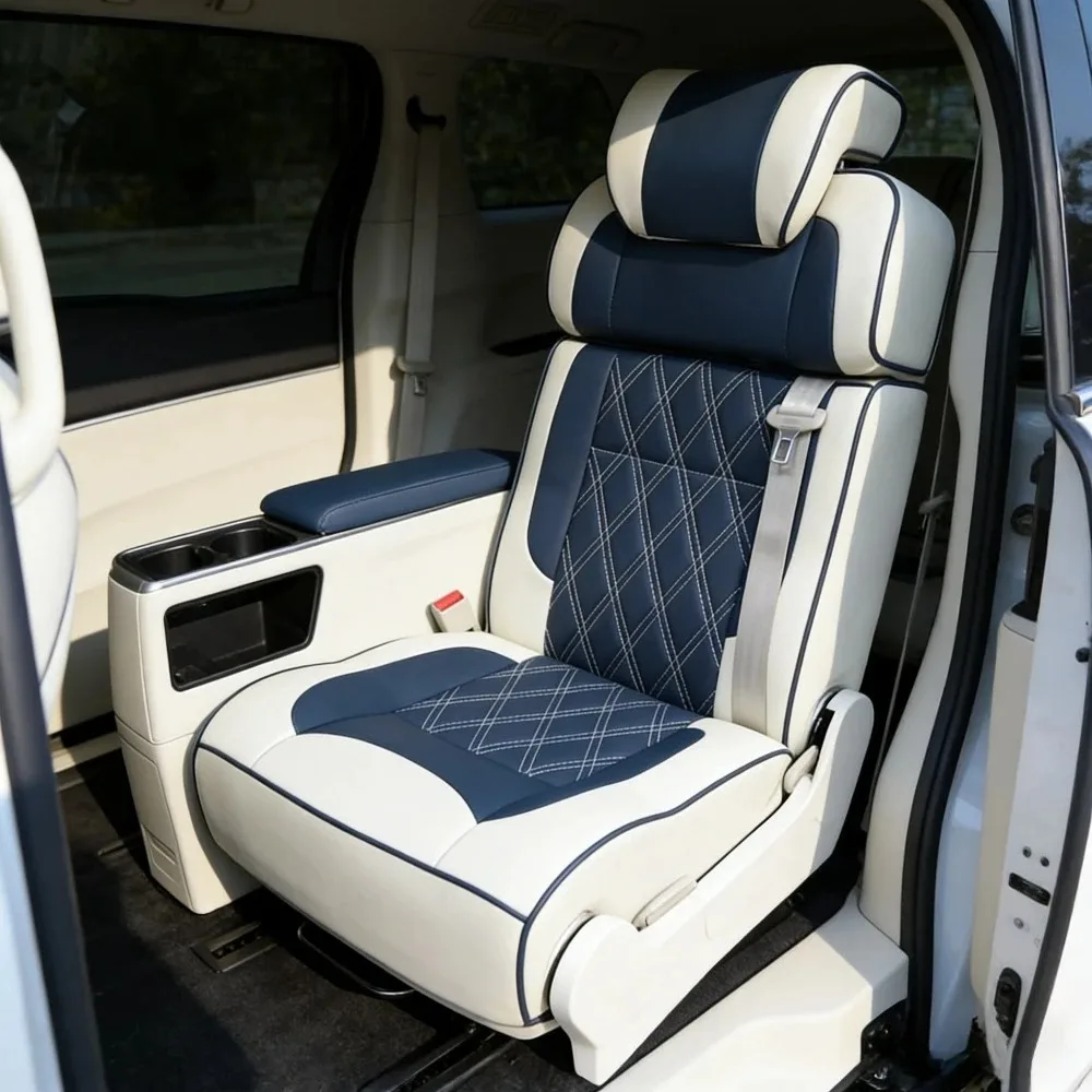 

Luxury Mini Bus Folding Seats with Adjustable Backrest - Wholesale Custom Passenger Seats for MPVs Van & Motorhome Modifications