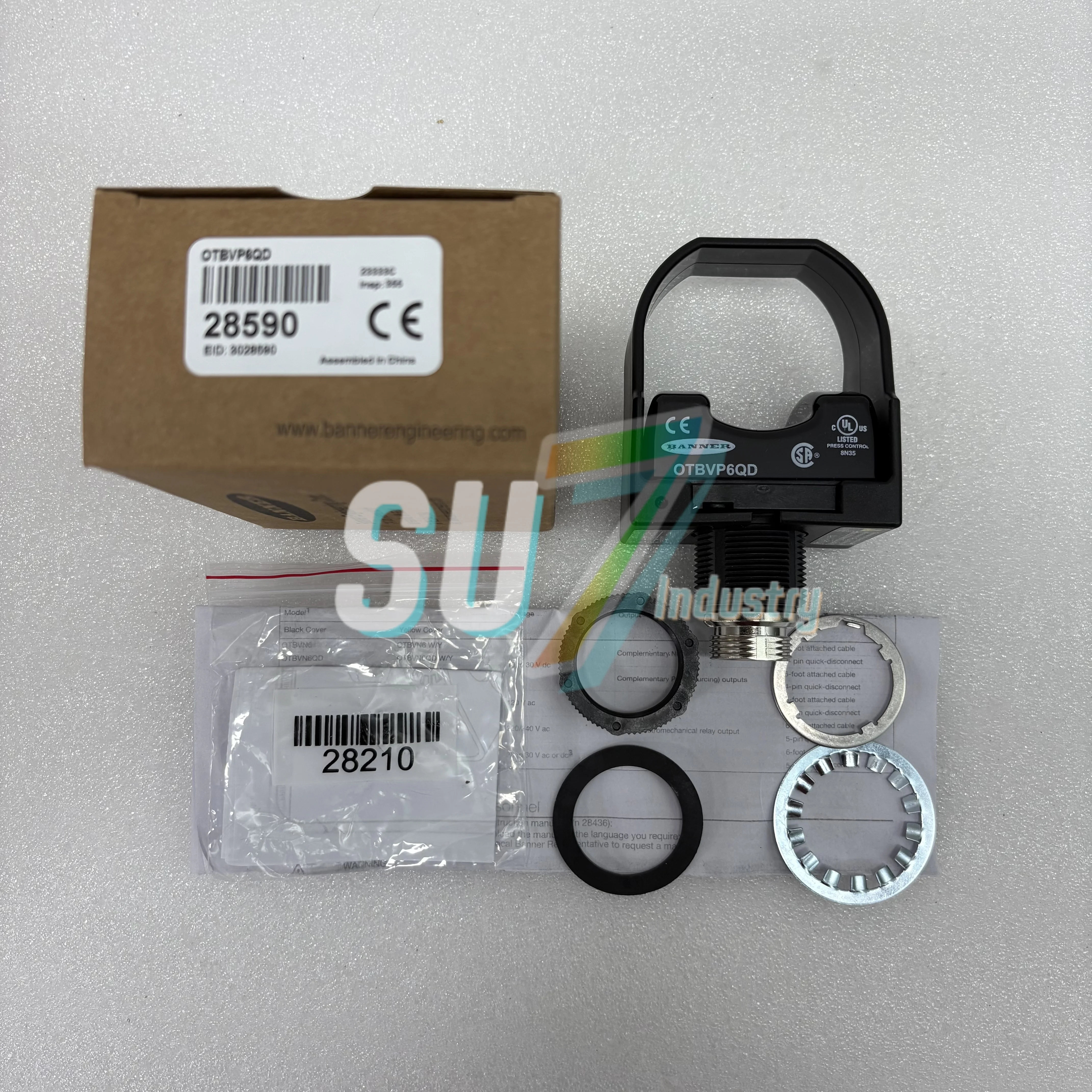 

New In box QTBVP6QD SM312FQD OTBVR81 photoelectric sensor