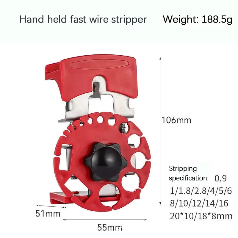 Quick Wire Stripping Machine Portable Wire Stripping Machine Cable Cutter Copper Tool