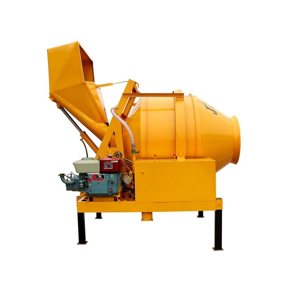 Diesel Engine Drum Mobile 0.5 M3 Mini Concrete Mixer One Bagger Electric Small Cement Mixing With Lift Price