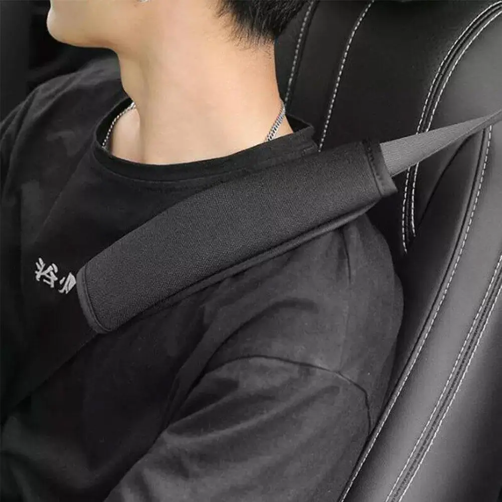 Universal Car Safety Belt Cover Adjustable Seat Belt Strap Accessories Shoulder Covers Shoulder Cover Pad Auto Car Protecto I5J3