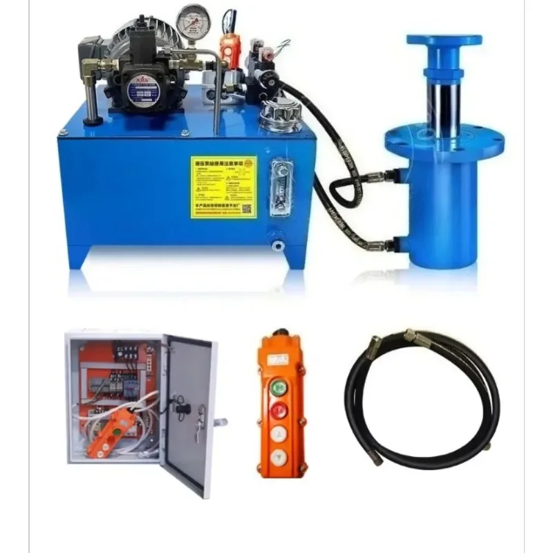 

【Лучшие продажи】 Гидравлическая станция в сборе, гидравлическая система 1,5 кВт/220 В/380 В, небольшой гидравлический пресс, насосная станция, электрическая ручная cus