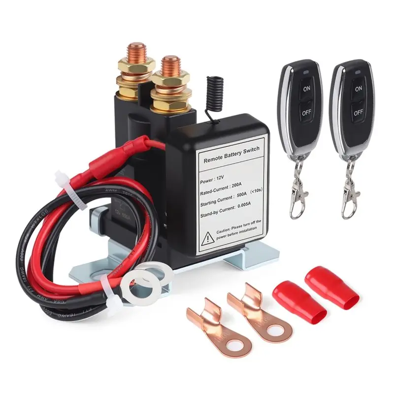 NEW HOT In Stock-12V DC 100A RV Truck Off-Road Disconnect Switch