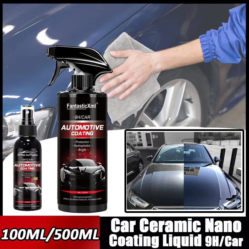 Ceramics for Cars Coating 9H Nano Liquid Glass Plated Crystal Hydrophobic Waterproof Polishing Paint Hardness Crystal Car Polish