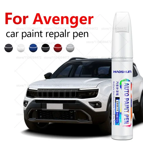 Pluma de reparación de pintura de coche para Jeep Avenger 2023-2025, accesorios de reparación de arañazos, azul, PCA, blanco, amarillo, 2B, gris, negro y rojo