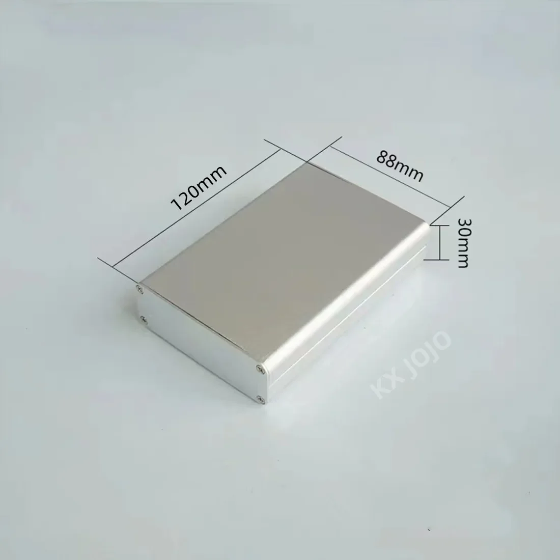 Aluminium Behuizing 88*30*120/130Mm Split Case Zilver/Zwart Waterdichte Doos Type Elektronische Doos Diy Power Behuizing Instrument