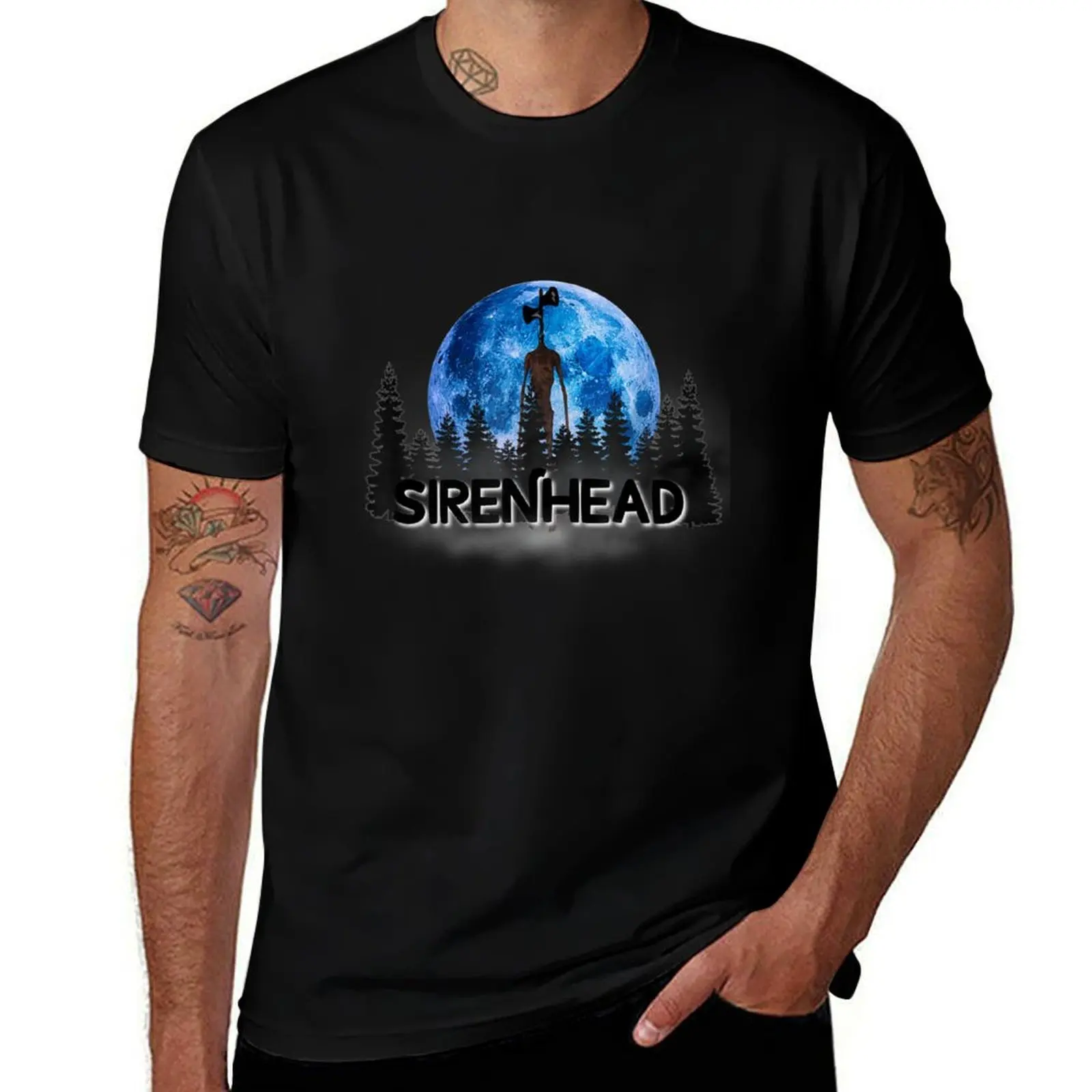 

head Siren T-Shirt Basic Comfort Fit T-Shirt for Men