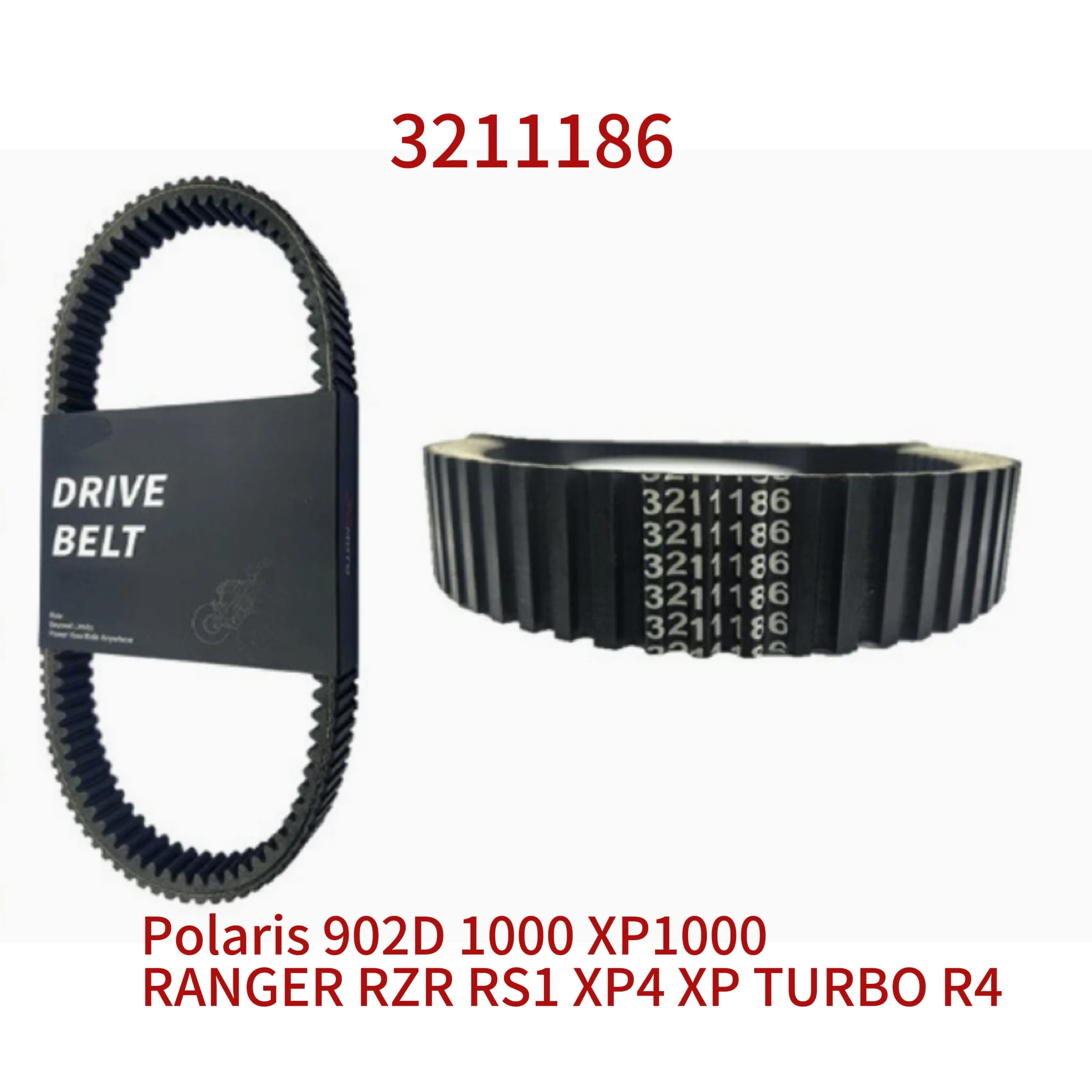 

Heavy Duty Aramid Fiber CVT Drive Belt Replacement OEM3211186 3211202 Fit For Polaris 902D 1000 XP1000 RANGER RZR RS1 XP4