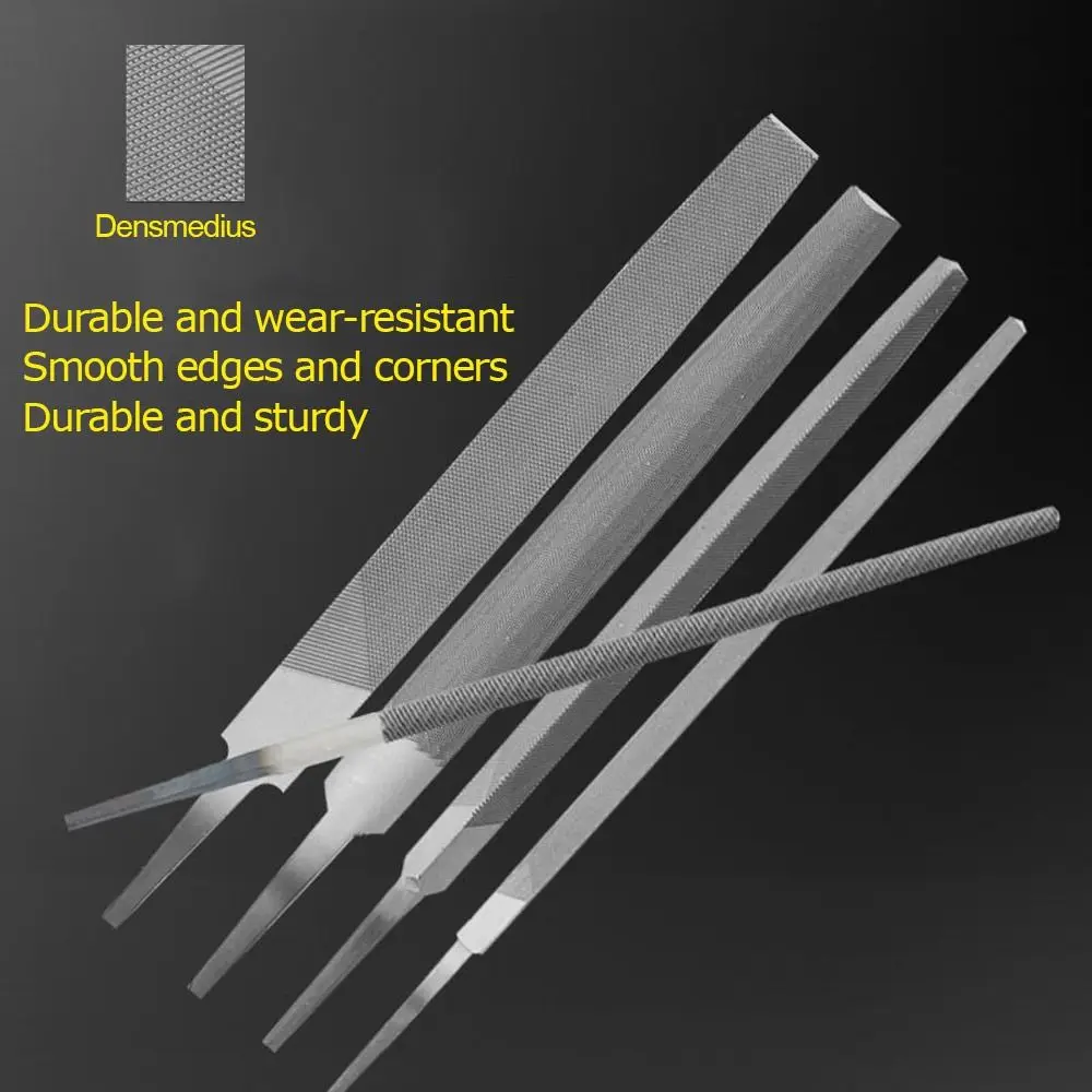 Wear-resistant Steel Steel Files Flat/Semicircle/Triangle/Circle/Square 6/8 Inch Hand File Grinding Carving Saw File Wood
