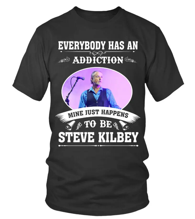 HAPPENS TO BE STEVE KILBEY T-SHIRT High Quality 100%Cotton Short Sleeve