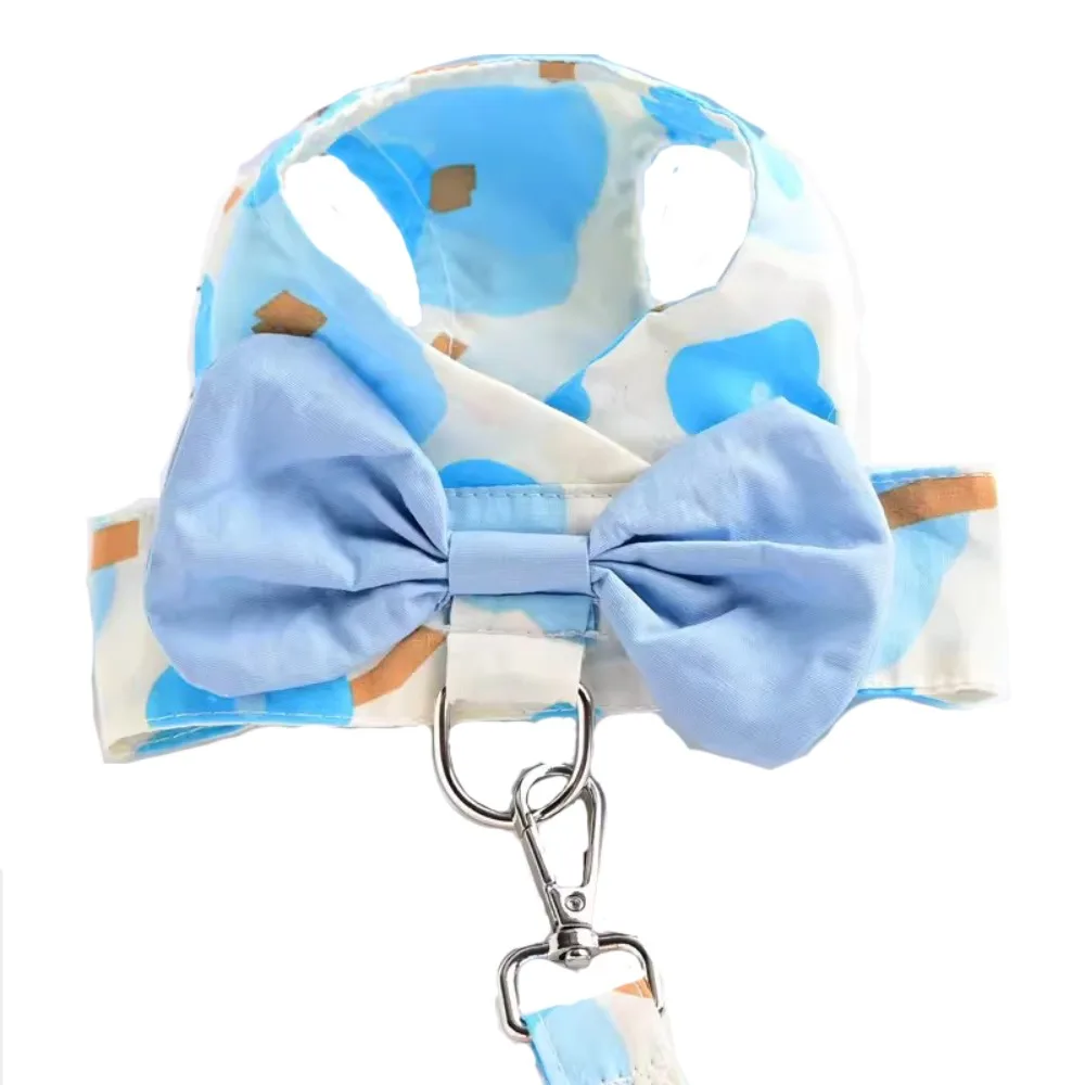 

Adjustable Dog Leash Vest Breathable Comfortable Puppy Chest Strap Lightweight with Leash Dog Harness Vest Outdoor Walk