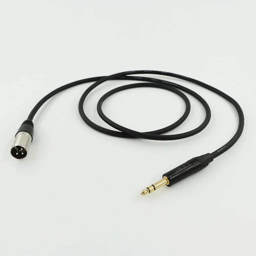 Japan Carare big three core to Canon Gong, Canon to 6.5 condenser microphone monitor speaker cable