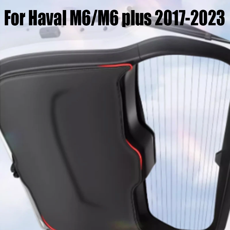 Alfombrilla protectora para puerta trasera de coche, material de cuero para Haval M6/M6 PLUS 2017, 2019, 2021, 2022, 2023