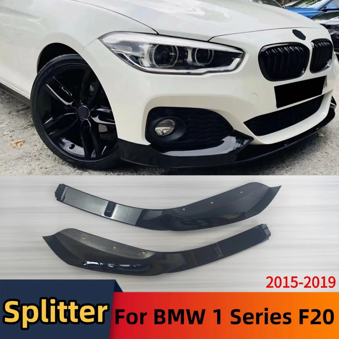 

Splitter Front Bumper Lip Cover Chin Protector Tuning Trim Car Tuning Accessories For BMW 1 Series F20 F21 M-Sport 2015-2019