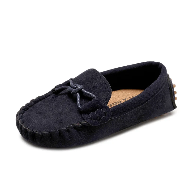 JGVIKOTO Boys Girls Shoes Fashion Soft Kids Loafers Children Flats Casual Boat Shoes Children\'s Wedding Moccasins Leather Shoes