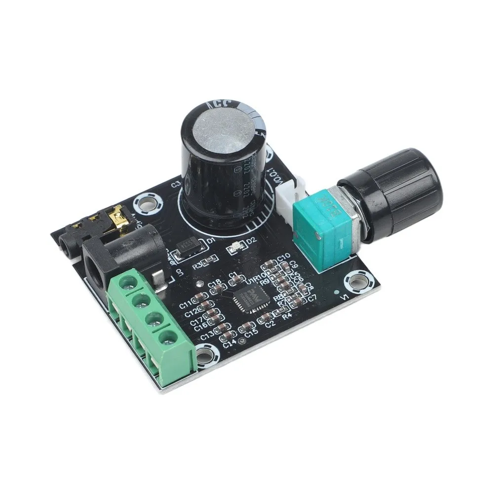 DIY Speaker Build Class D Audio Amp 12V Power Module Audio Module 15W Per Channel Low Idle Current 20mA Efficient Power Usage
